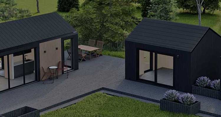 Tiny House fra Modullux - Animation